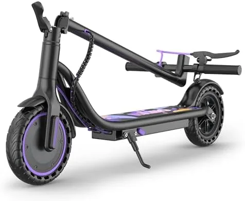 electric scooter for adults and teens 19 mph top speed 15 miles max range 350w motor 85 inch tires portable lightweight e scooter for big kidsscooter with app control